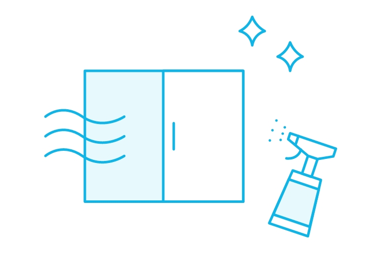 室内の換気・清掃